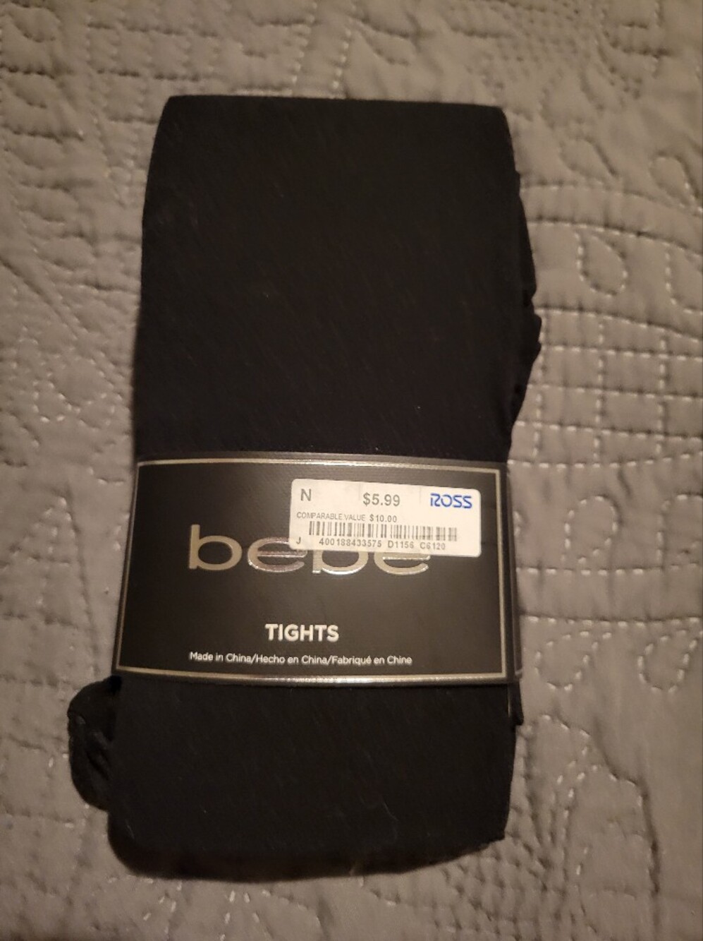 Bebe Black Tights